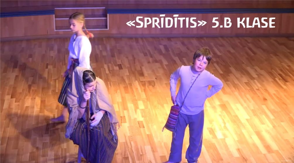 Izrāde "Sprīdītis" (5.b klase)