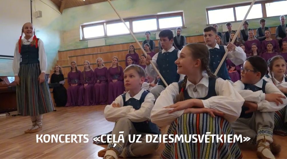 Koncerts "Ceļā uz Dziesmu un Deju svētkiem"